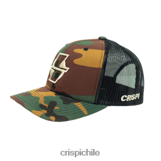 gorra snapback yupoong Crispi blanco multicam oscuro VPL4R443 vestir