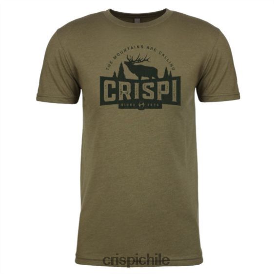 la camisa de alce Crispi oliva claro VPL4R453 vestir